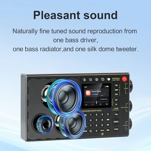 CHOYONG LC90 Internet Radio Professional Multi-Functional SmartMulti-Band WIFI/4G Global Version choyoung Portable Radio FM/LW/MW/SW/SSB Shortwave Radio Bluetooth,TFCard,All World Radios - Image 3