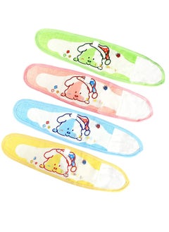 Mmmon 4Pcs Baby Infant Umbilical Cord Cotton Belly Band Adjustable Newborn Navel Belt  - Image 1