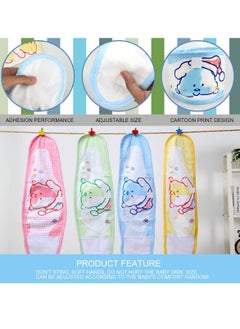 Mmmon 4Pcs Baby Infant Umbilical Cord Cotton Belly Band Adjustable Newborn Navel Belt  - Image 4