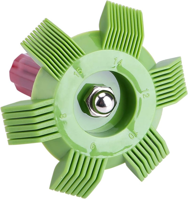 GLOGLOW Nan Air Conditioner Fin Comb, Plastic Tool for and Straightening AC Condenser and Evaporator Fins, Compact Design for Easy Use Gardening Supplies - Image 3