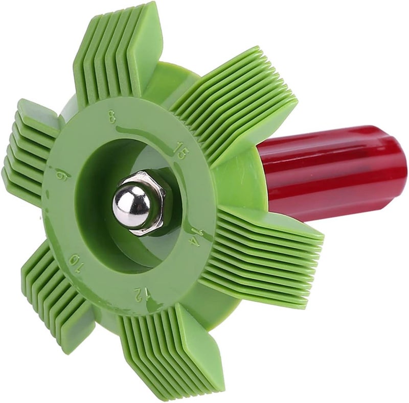 GLOGLOW Nan Air Conditioner Fin Comb, Plastic Tool for and Straightening AC Condenser and Evaporator Fins, Compact Design for Easy Use Gardening Supplies - Image 5