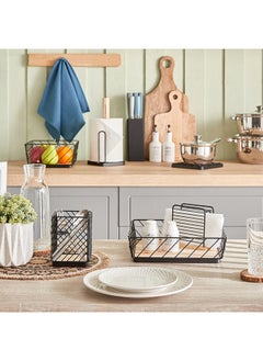 Home Box Eco Grip Napkin Holder 14 x 125 x 6 cm  - Image 4