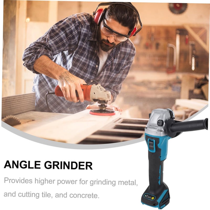 Black Cordless Grinder Tool For Woodworking With Grinding Disc Size 32X7 3X7CM - Image 5