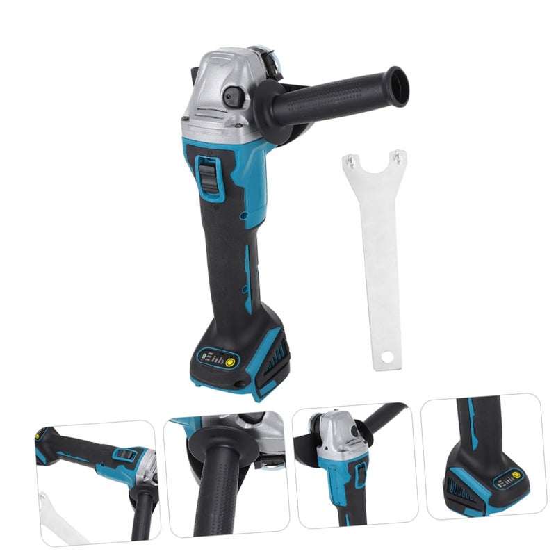 Black Cordless Grinder Tool For Woodworking With Grinding Disc Size 32X7 3X7CM - Image 4