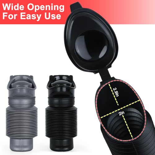 SlogPith Pee Bottles For Men,Collapsible Urine Bottle With Disposable Replacement Bags,Car Pee Bottle For Men And Women,750ml,Leakproof,2-Piece Set Emergency Urinal For Road Trips,Traffic Jams And Camping - Image 4