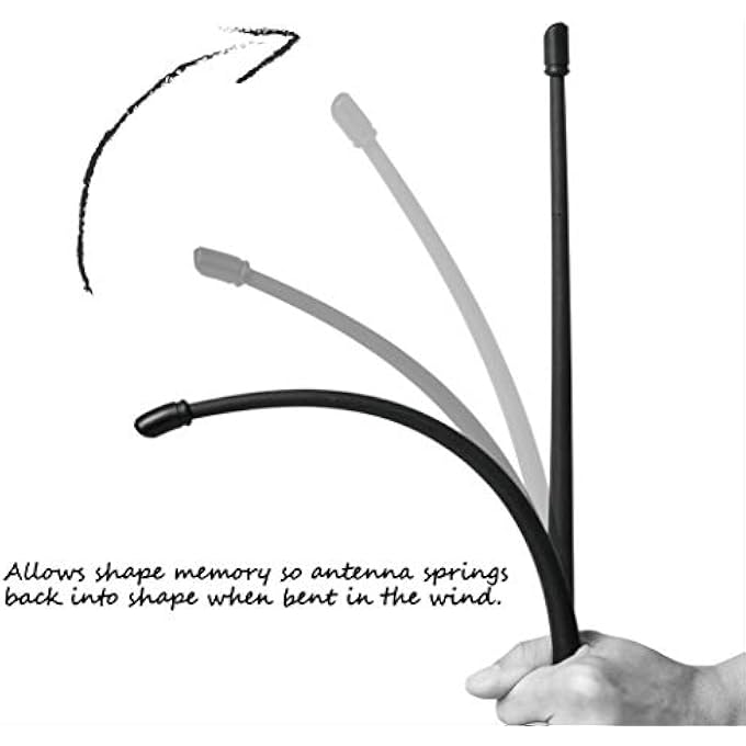 Rydonair Antenna Compatible With Ford F150 20092018  13 Inches Flexible Rubber Antenna Replacement  Designed For Optimized FmAm Reception - Image 4