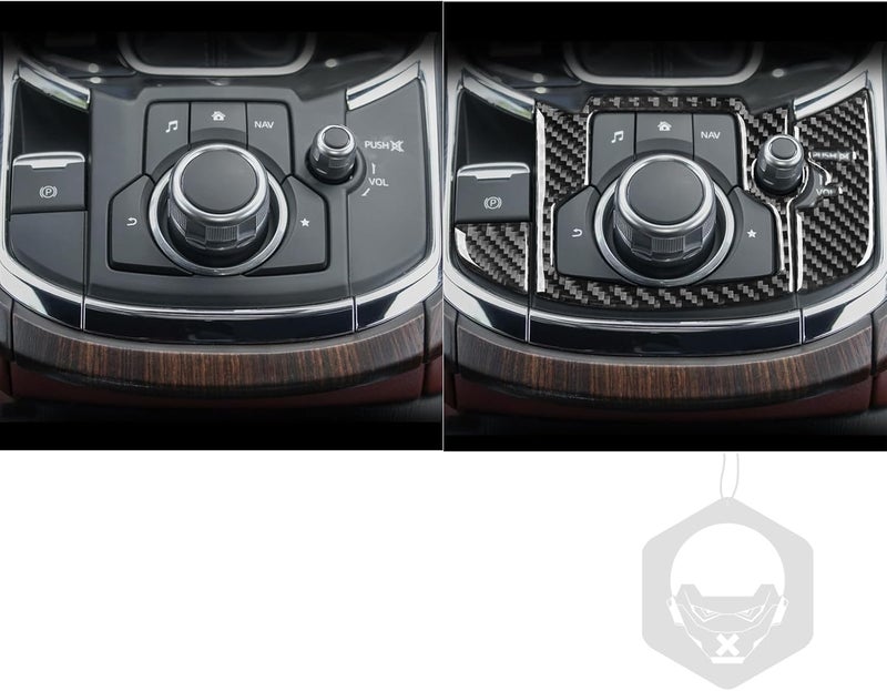 PJFUS Carbon Fiber Center Console Trim for Mazda CX-9 - Image 4