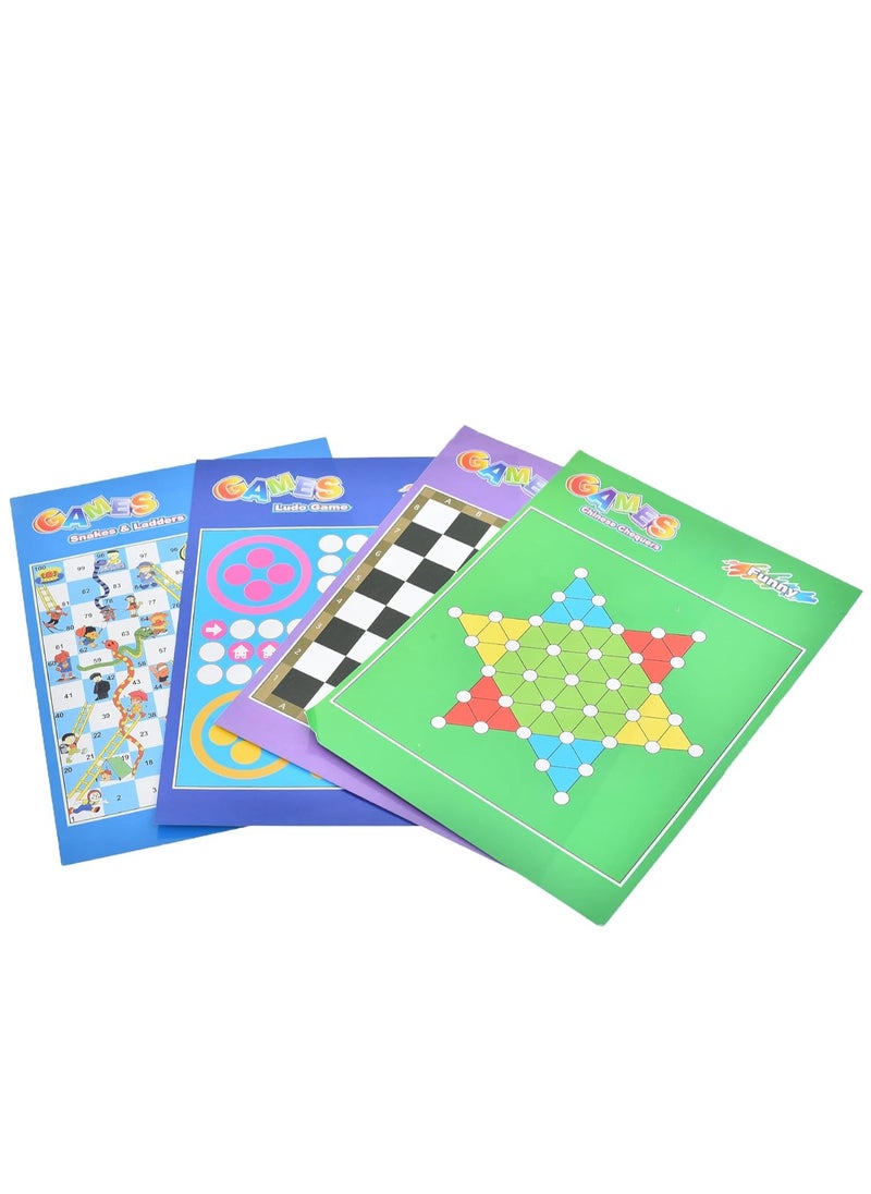 YR 🇬🇧 6 in 1 Game Set | Classic Family Board Games | Fun & Educational | For Kids Ages 3+  - Image 2