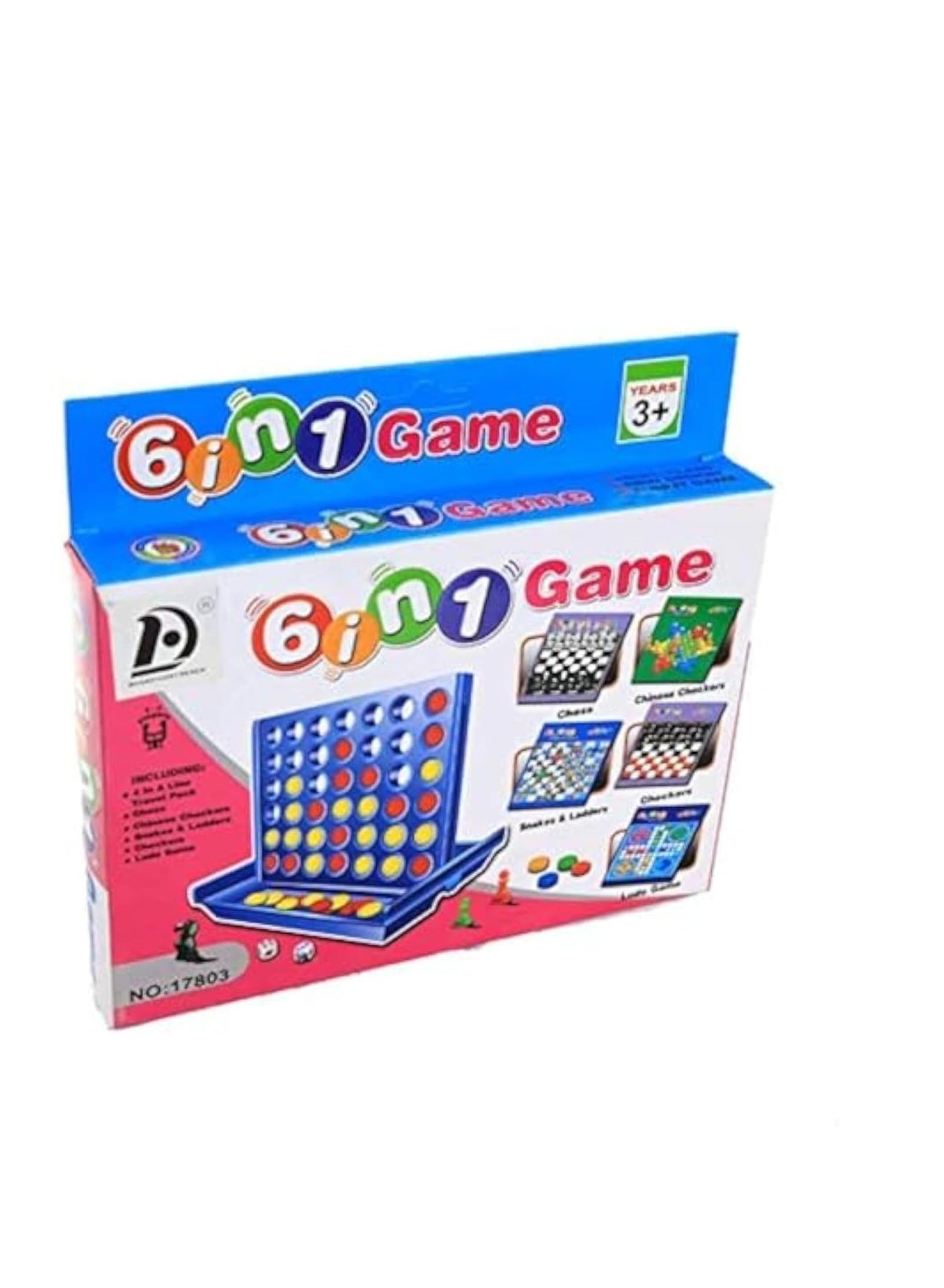 YR 🇬🇧 6 in 1 Game Set | Classic Family Board Games | Fun & Educational ...