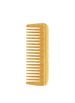 BONITO 6PCS Natural Bamboo Comb Set Wooden Massage Hair Brush, Bamboo Comb Paddle Detangling Hairbrush, Wide-Tooth and Tail Comb No Bristle, Suit for Women Men and Kids Thick/Thin/Curly/Dry Hair  - Image 4