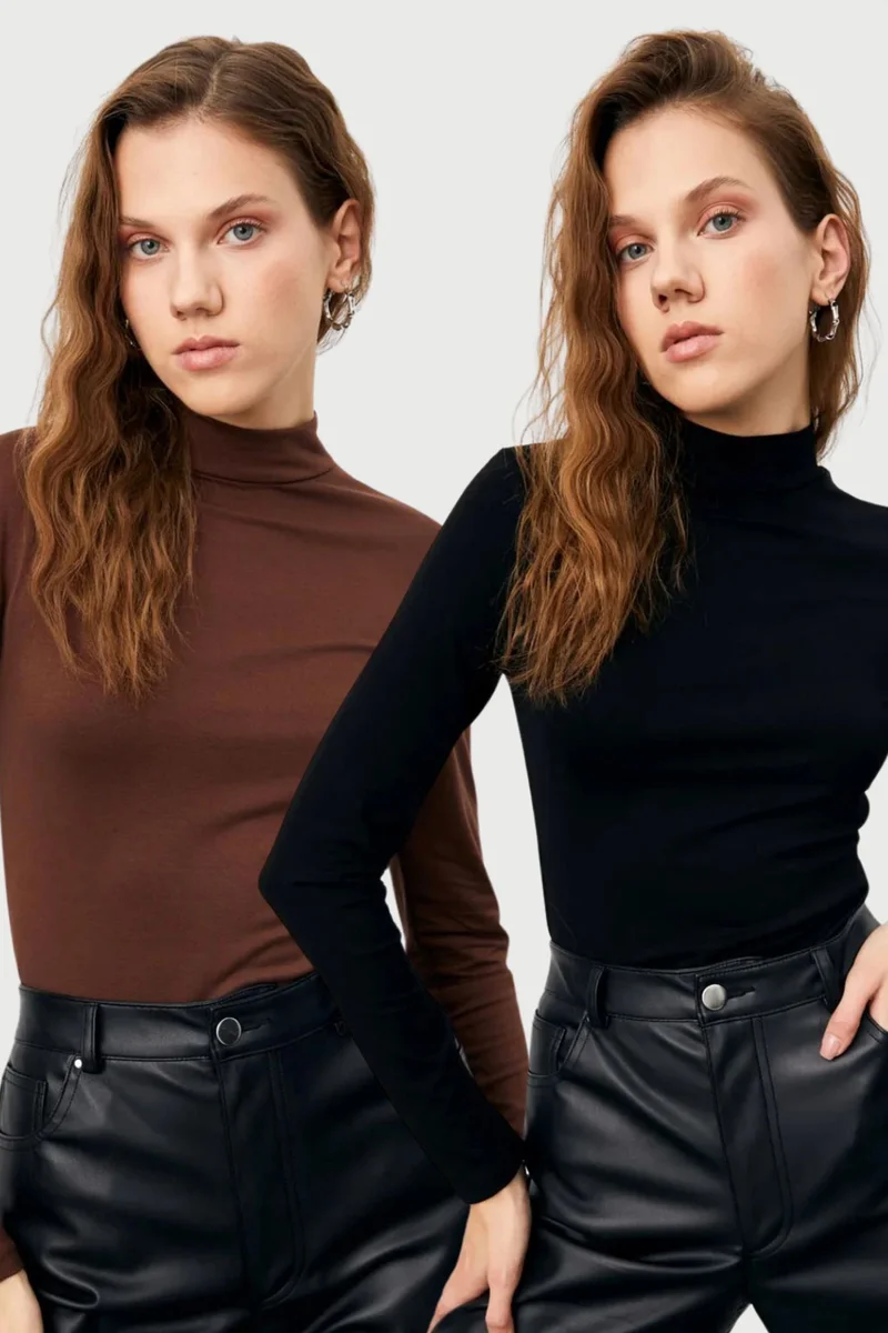 Bipantolon BIPANTOLON Women's 2-Pack Slim Fit Bodysuits