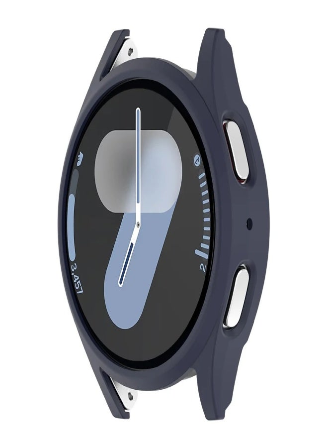 AROAQ Protective Hard PC Case for Samsung Galaxy Watch 7 40mm – Shockproof Frame Cover Shell, Matte Finish, Precise Cutouts , Midnight Blue - Image 1