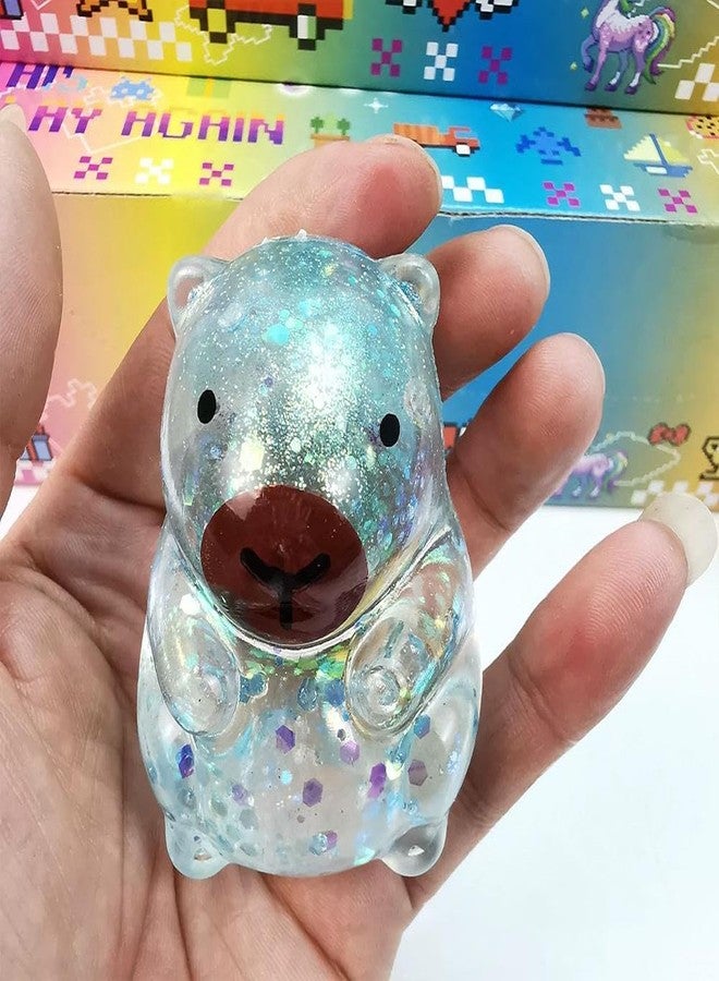 SQUISHCO Taba Squishy, Blue Animal Squishy Toy for Stress Relief and Sensory Therapy, Desk Decoration for Work and Home, Squishy Toy for Anxiety Management - Image 4