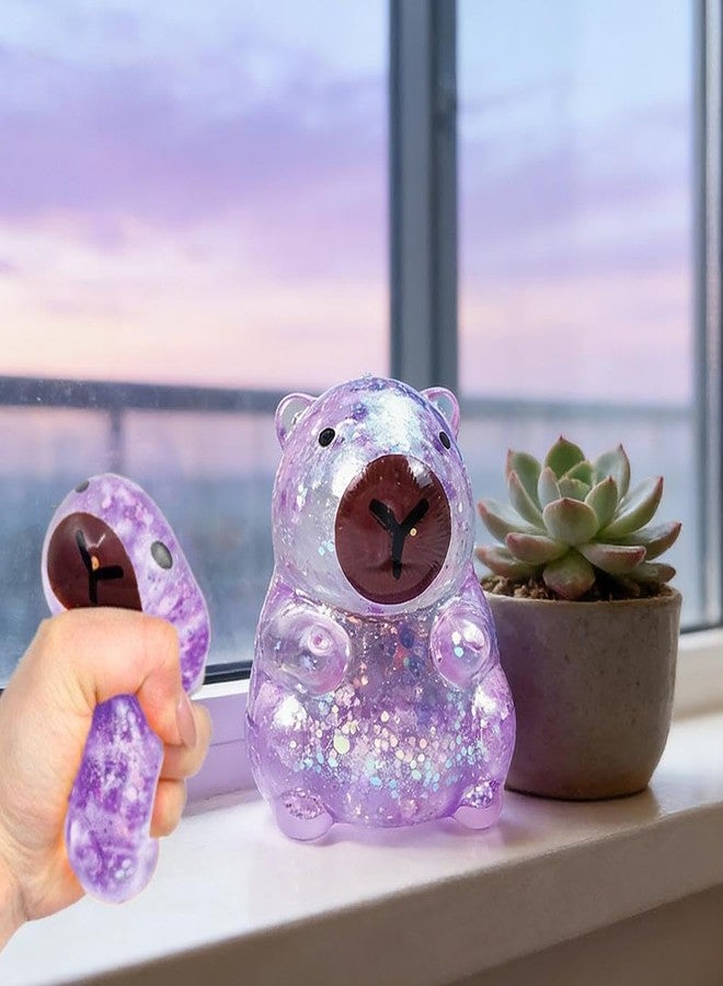 SQUISHCO Taba Squishy, Blue Animal Squishy Toy for Stress Relief and Sensory Therapy, Desk Decoration for Work and Home, Squishy Toy for Anxiety Management - Image 5