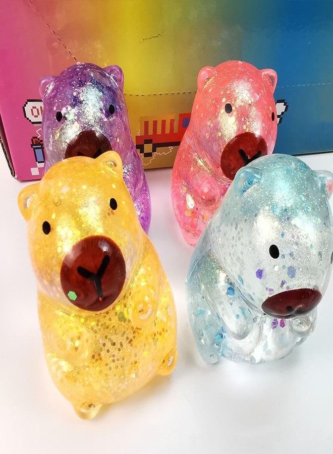 SQUISHCO Taba Squishy, Blue Animal Squishy Toy for Stress Relief and Sensory Therapy, Desk Decoration for Work and Home, Squishy Toy for Anxiety Management - Image 3