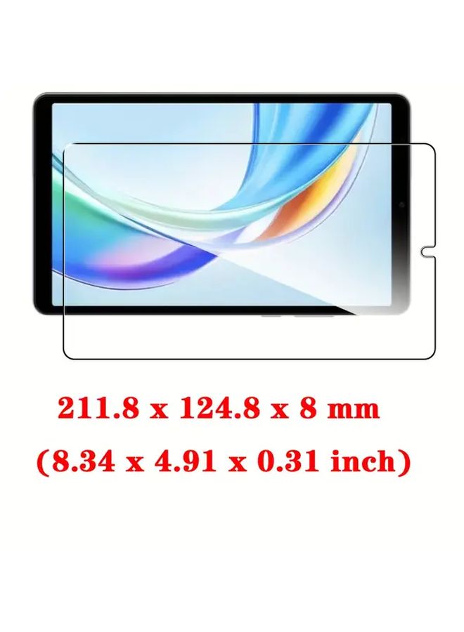 Tempered Glass Screen Protector For 8 7 Inch 2025 Tablet Clear 2 Pack - Image 2