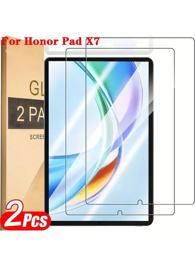 Tempered Glass Screen Protector For 8 7 Inch 2025 Tablet Clear 2 Pack - Image 1