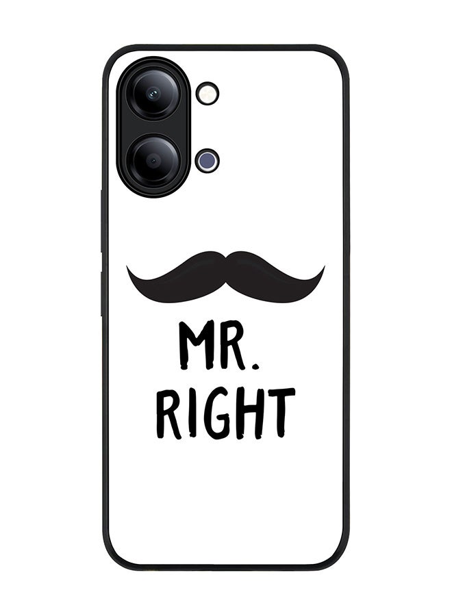 Stylizedd For vivo Y05 4G / Y6t 5G Case,Slim fit Camera Protection, Shockproof Thin Phone cover  - Mr. Right - Image 1