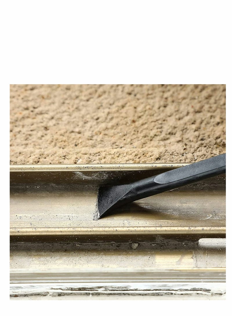 Excefore مكشطة ملصقات، مكشطة طلاء بلاستيكية، مكشطة متعددة الأغراض من ألياف الكربون، أداة تنظيف غير قابلة للخدش، سهلة التنظيف للمساحات والفجوات الصغيرة والضيقة، إزالة الملصقات والعلامات وبقع الزيت والأوساخ، 3 قطع - Image 3