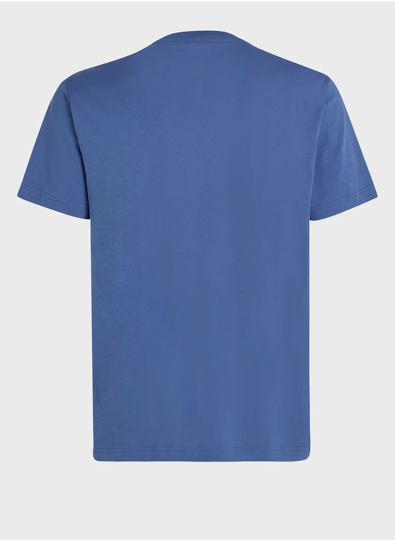 CALVIN KLEIN Graphic Crew Neck T-Shirt