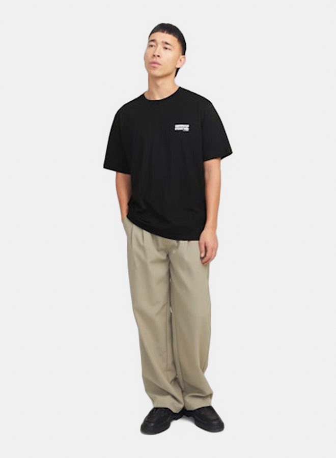 JACK & JONES JACK & JONES Mens Vesterbro Back Print Crew Neck Tee  - Image 3