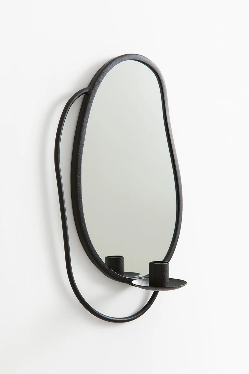 اتش اند ام حامل مصباح حائط مع مرآة