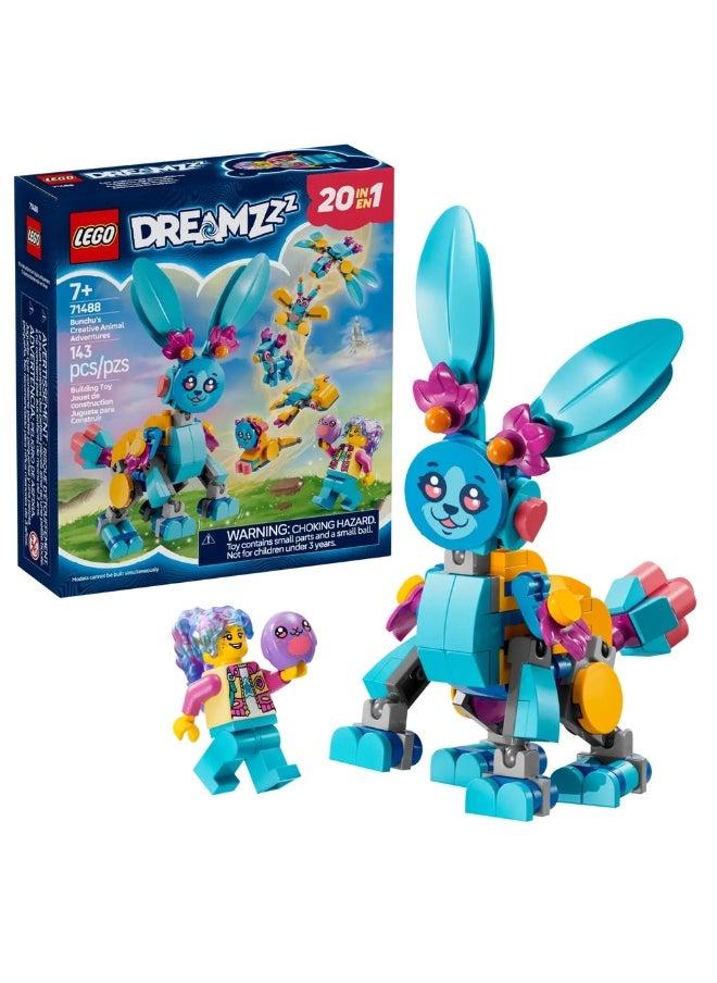 LEGO LEGO - Dreamzzz Bunchu's Creative Animal Adventures 143 Pieces - 71488  - Image 2