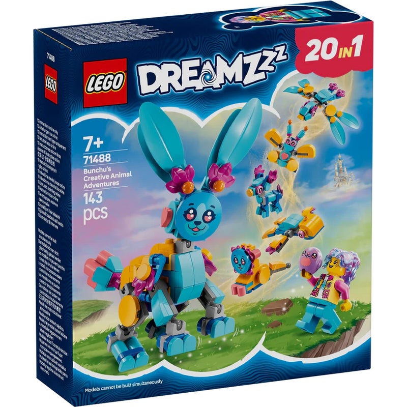 LEGO - Dreamzzz Bunchu's Creative Animal Adventures 143 Pieces - 71488 - Image 1