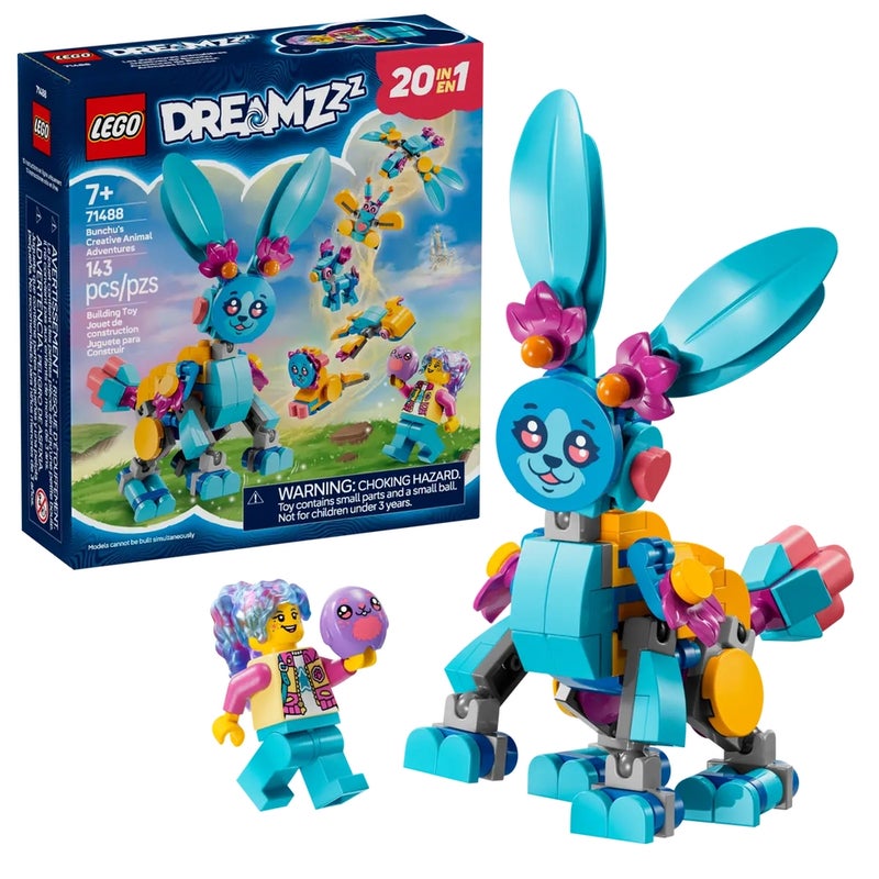 LEGO - Dreamzzz Bunchu's Creative Animal Adventures 143 Pieces - 71488 - Image 2