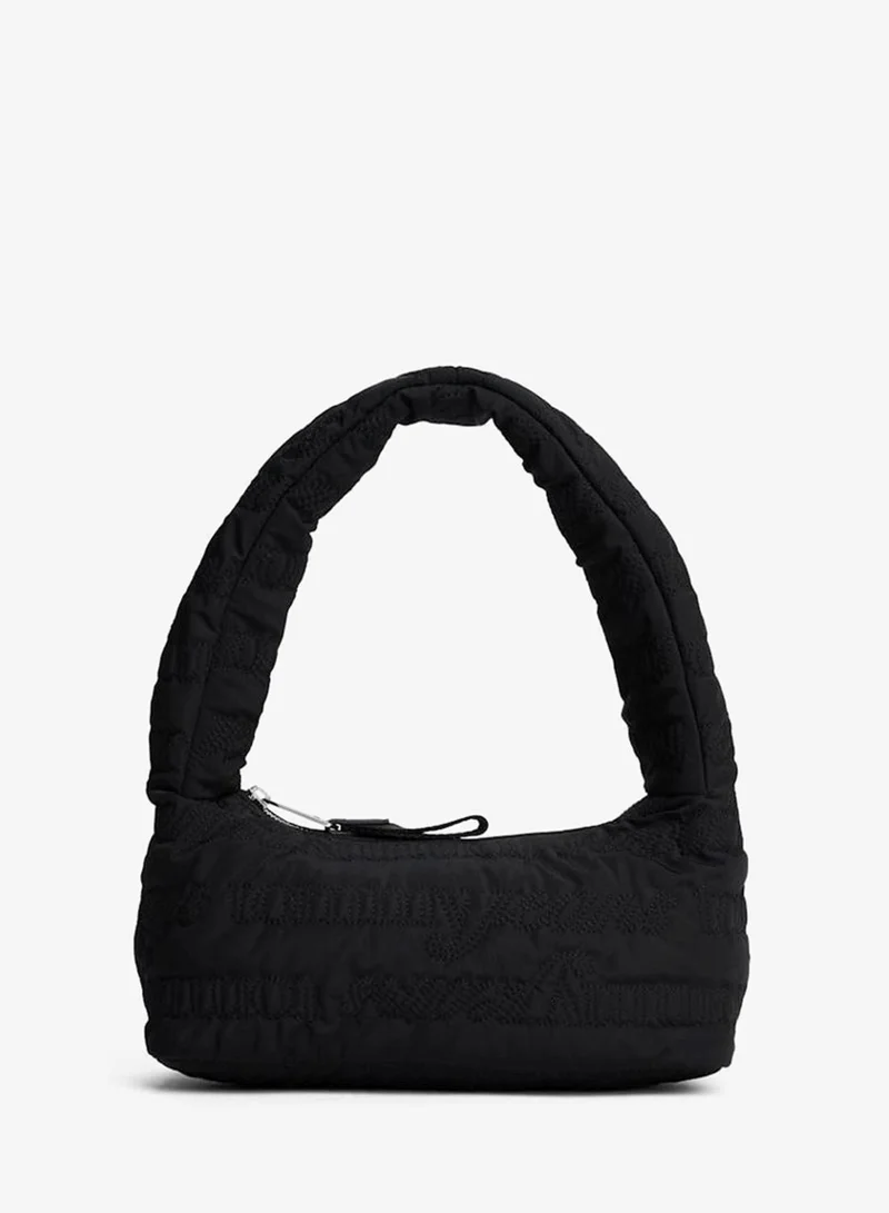 تومي جينز حقيبة كتف حضرية بنقوش شاملة