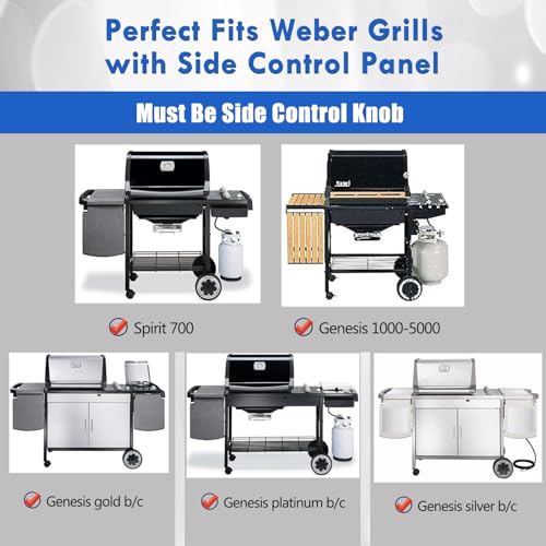 Grillflame 7658 Griddle Replacement Parts for Weber Spirit and Spirit II 200 300 Griddle Accessories E-310 E-210 Cast Iron Flat Top Insert Plate II S-310 S-210 E-330 S-330 E-220 E-320 Genesis Silver Grill Parts - Image 5