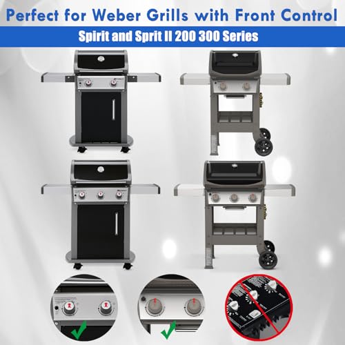 Grillflame 7658 Griddle Replacement Parts for Weber Spirit and Spirit II 200 300 Griddle Accessories E-310 E-210 Cast Iron Flat Top Insert Plate II S-310 S-210 E-330 S-330 E-220 E-320 Genesis Silver Grill Parts - Image 4