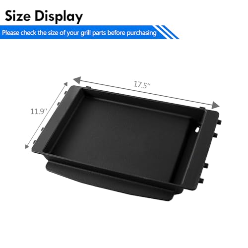 Grillflame 7658 Griddle Replacement Parts for Weber Spirit and Spirit II 200 300 Griddle Accessories E-310 E-210 Cast Iron Flat Top Insert Plate II S-310 S-210 E-330 S-330 E-220 E-320 Genesis Silver Grill Parts - Image 3