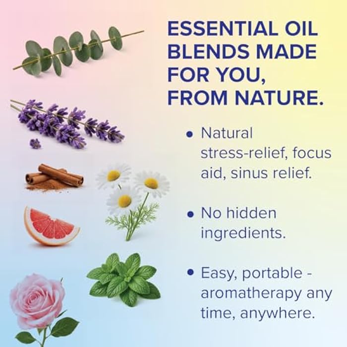 MOXE MOXĒ Essential Oil Blend Nasal Inhaler Stick Bundle, 8 Scents, Sinus Relief | Eight essential oil blends for refreshing, calming and cooling aromatherapy; portable no-mess scent sticks - Image 4