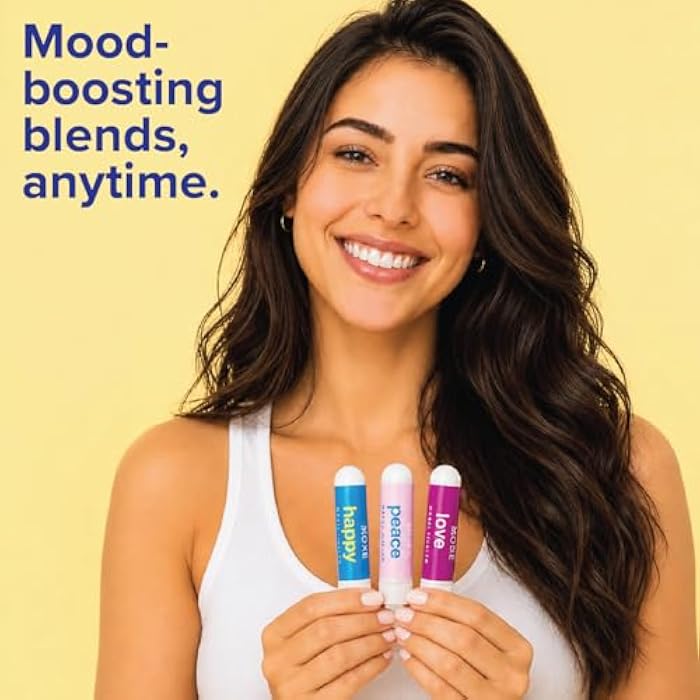 MOXE MOXĒ Essential Oil Blend Nasal Inhaler Stick Bundle, 8 Scents, Sinus Relief | Eight essential oil blends for refreshing, calming and cooling aromatherapy; portable no-mess scent sticks - Image 5