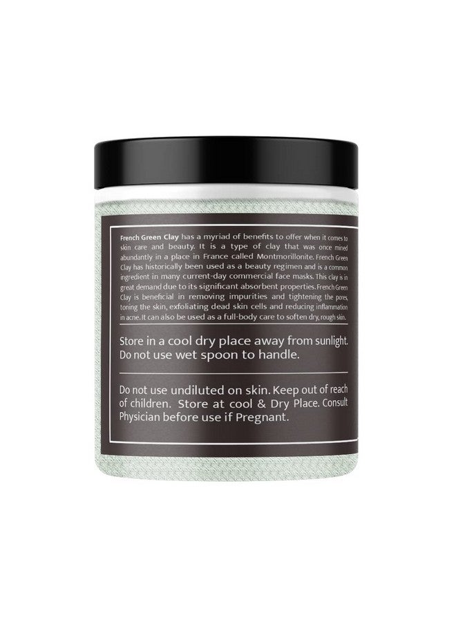 OY-L OYL Natural French Green Clay Powder Face pack for Glowing Skin, Revitalizing and Rejuvenating - 150g - Image 2