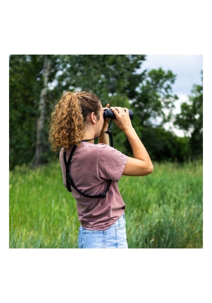 OP/TECH USA OP/TECH Bino-Cam Harness - Adjustable Webbing Strap for Cameras and Binoculars, Black - Image 5