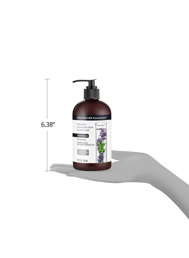 ApotheCARE Essentials The Colorist Shampoo Lavender Moroccan Mint Cactus Milk 12 Oz - Image 5
