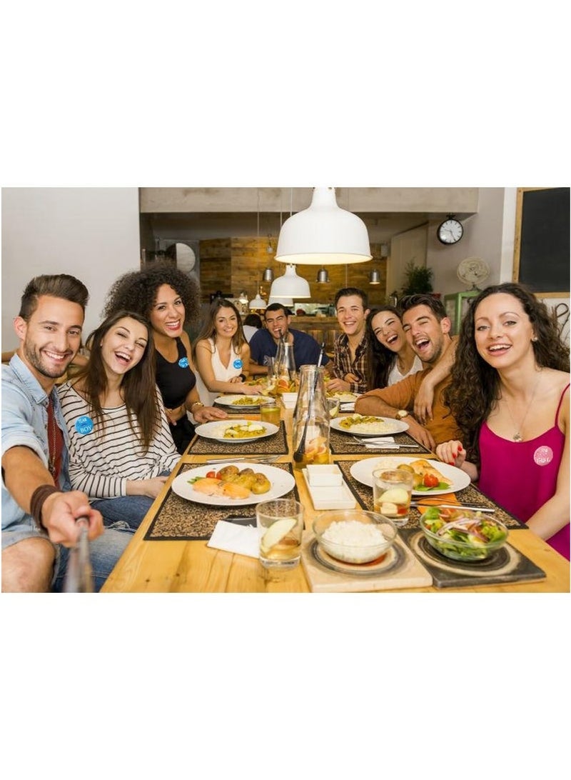 20-Piece Baby Gender Reveal Party Badges, Gender Reveal Pins Interactive Games, Team Boy/Team Girl Buttons, Perfect for Home/Party/Outdoor Events, Party Supplies and Party Favors - Image 3