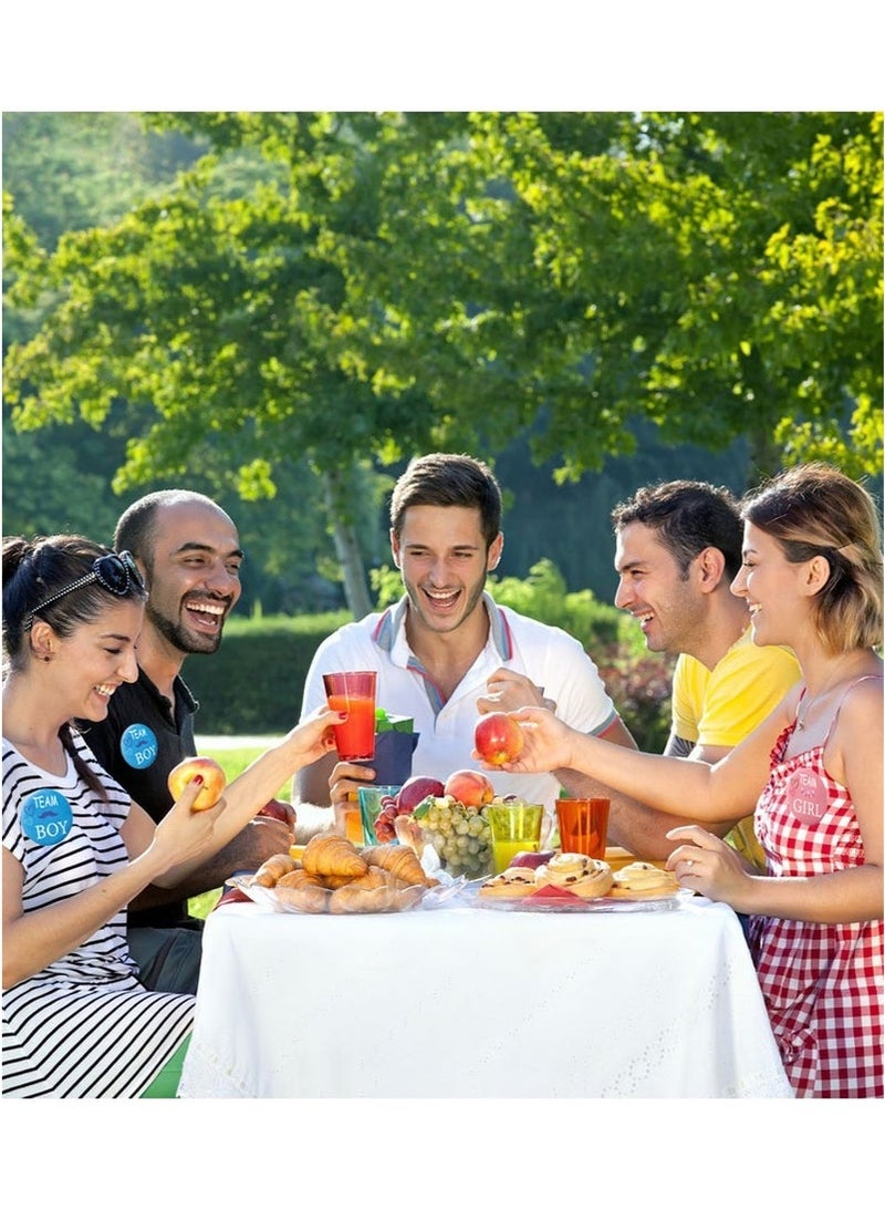 20-Piece Baby Gender Reveal Party Badges, Gender Reveal Pins Interactive Games, Team Boy/Team Girl Buttons, Perfect for Home/Party/Outdoor Events, Party Supplies and Party Favors - Image 4