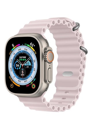 Sport New Silicone Band Compatible with Apple Watch Ultra Ocean 42/44/45/49mm Strap for iWatch Series Ultra 8 7 6 5 SE-Pink - pzsku/ZDC340221E6FEC2BA1CE6Z/45/_/1722442222/f4fbe553-96cf-41c0-8063-440293d77fac