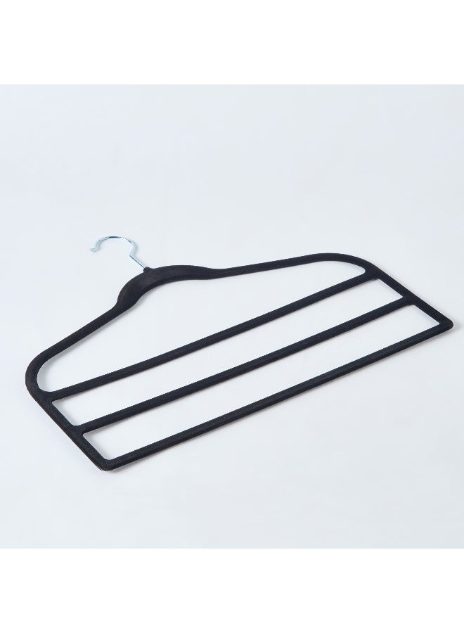 Velvet Hanger With 3 Bars