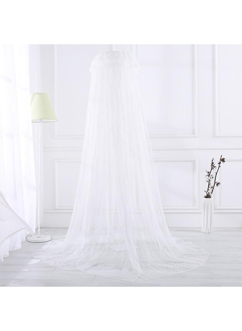 Y&D Baby Round Mosquito Net Hung Netting Bed Canopy For Kids Bedroom Mosquito Net Stand Holder Adjustable Floor Standing Crib Canopy Holder  - Image 2