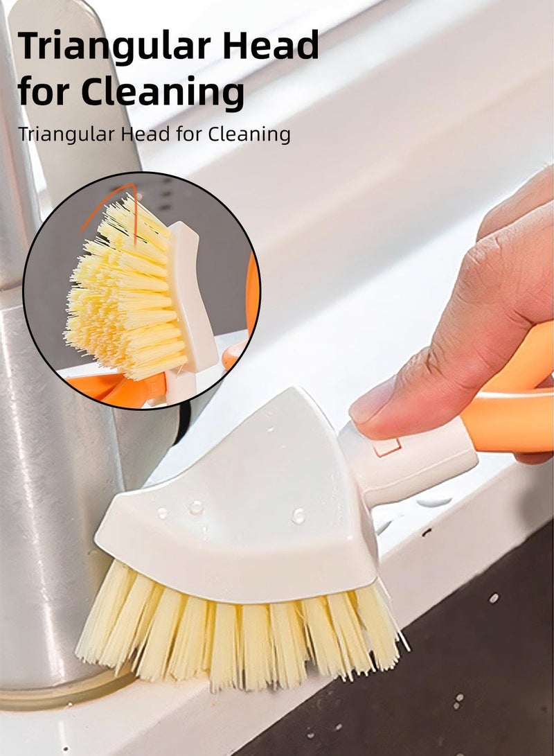 Corner Hero Foldable Gap Cleaning Brush, Deep Clean for Kitchen, Bath, Balcony, Hard-to-Reach Areas - Image 2
