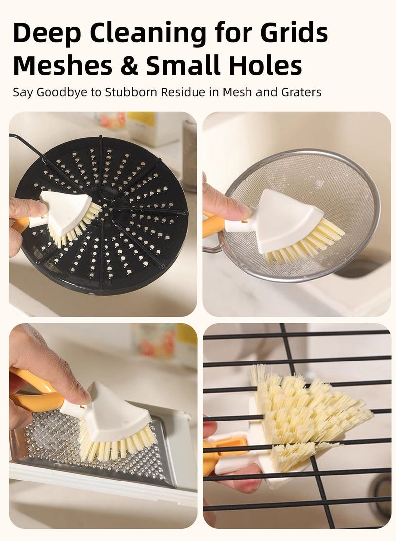 Corner Hero Foldable Gap Cleaning Brush, Deep Clean for Kitchen, Bath, Balcony, Hard-to-Reach Areas - Image 4