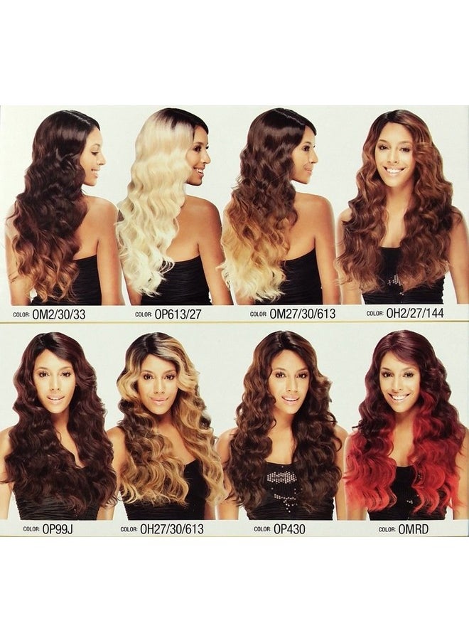 Equal - Danity(4 Medium Brown) Freetress Equal Deep Invisible 'L' Part Lace Front Wig - Image 1
