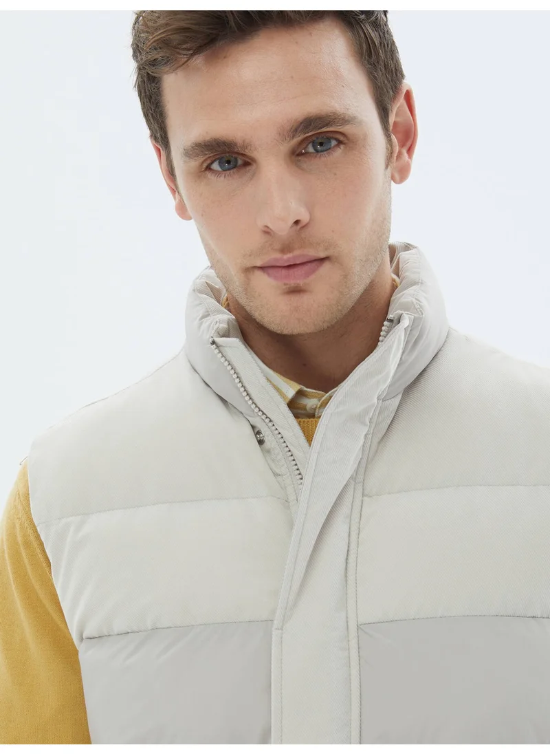 كيب Beige Woven Sports Vest