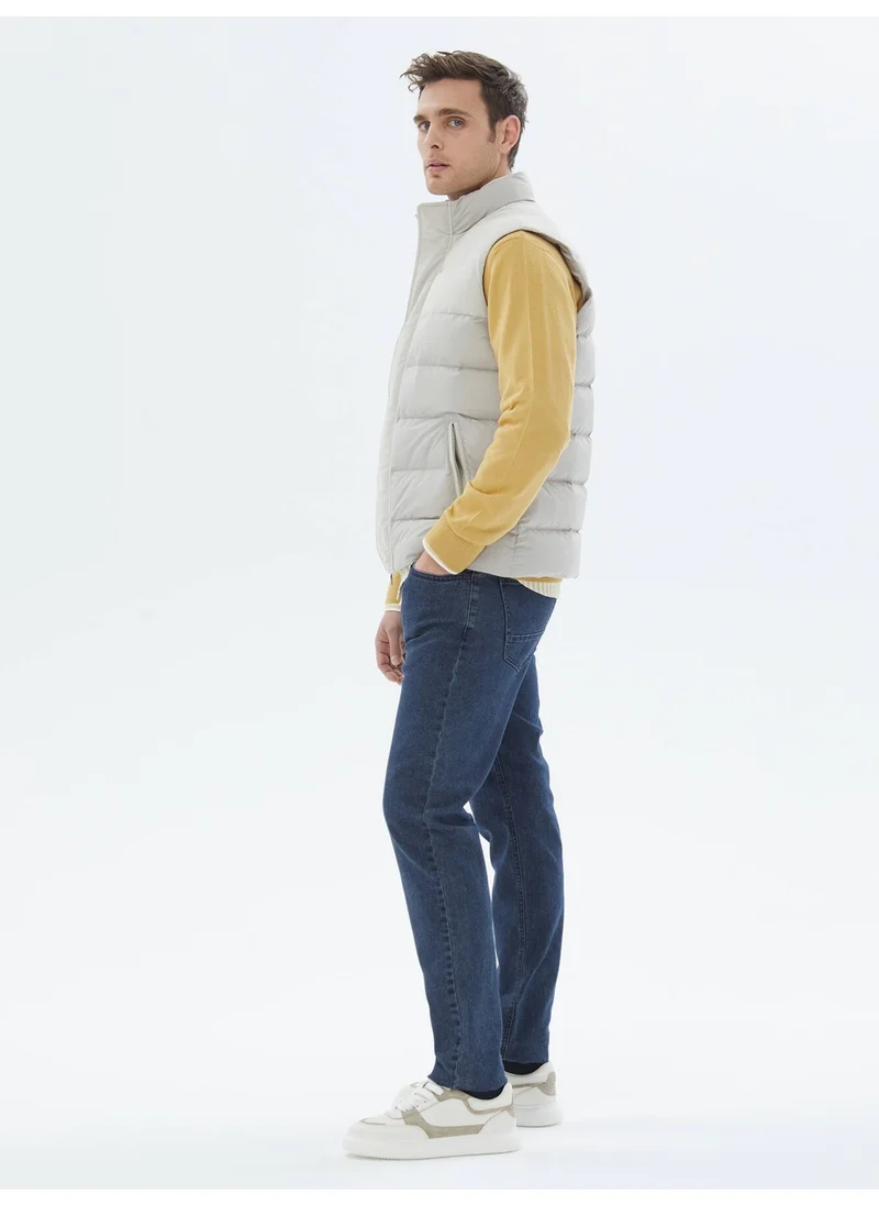 كيب Beige Woven Sports Vest