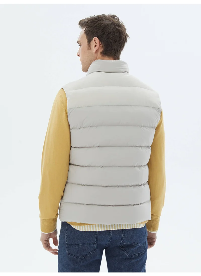 كيب Beige Woven Sports Vest