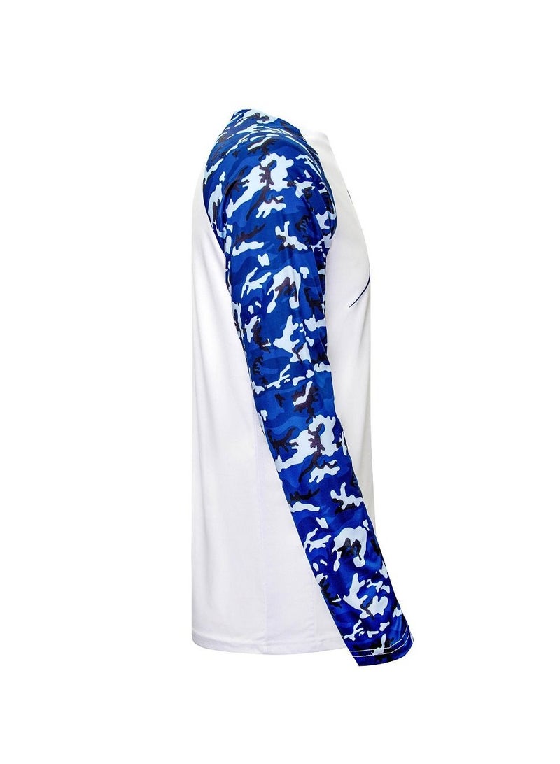 Bob Marlin Performance Shirt Bob Camo Blue-3Xl - Image 3